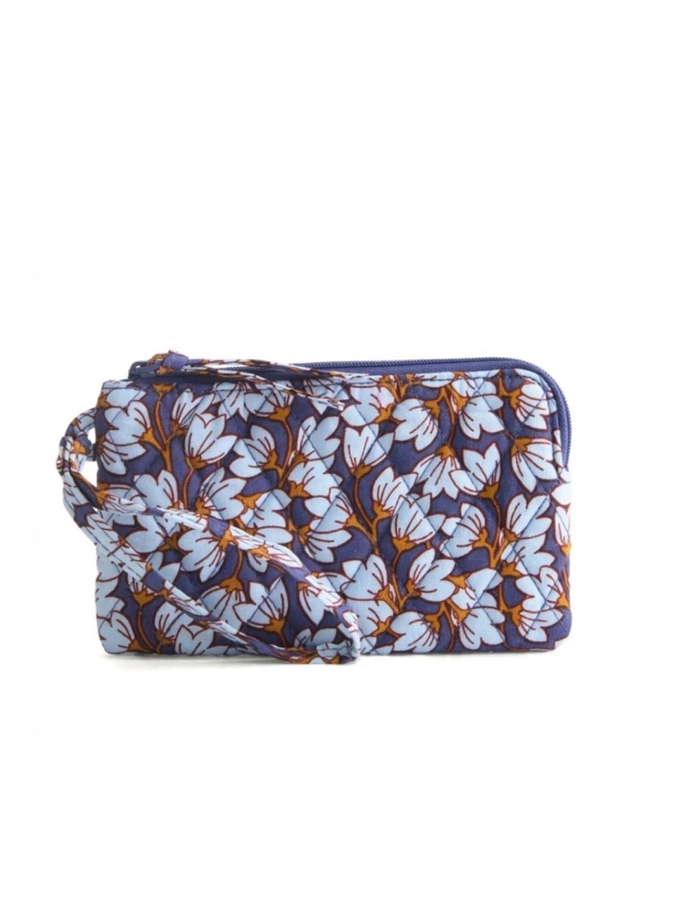 Vera Bradley Essential Zip Wristlet in Pawpaw Flower pattern